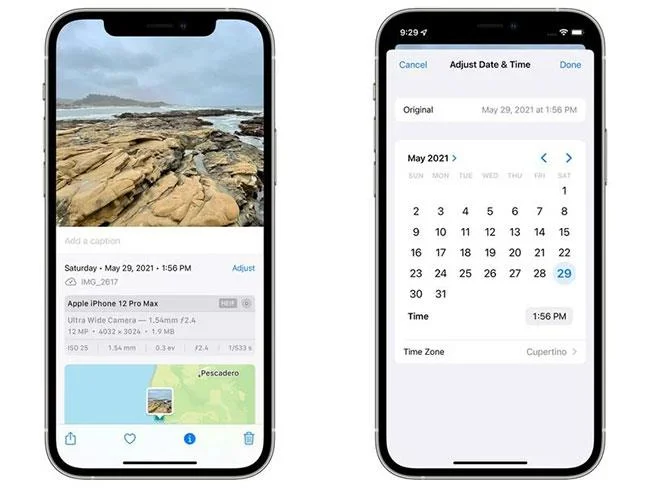 Ciri baharu dalam apl Photos pada iOS 15