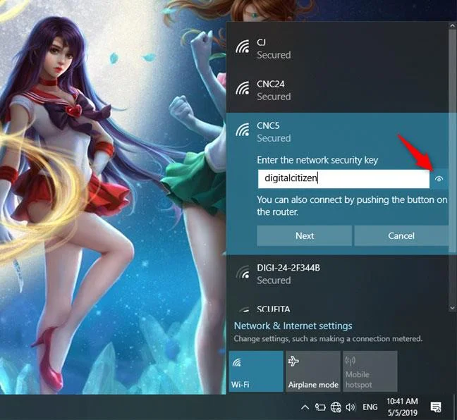 Windows 10 で WiFi をオンにする方法