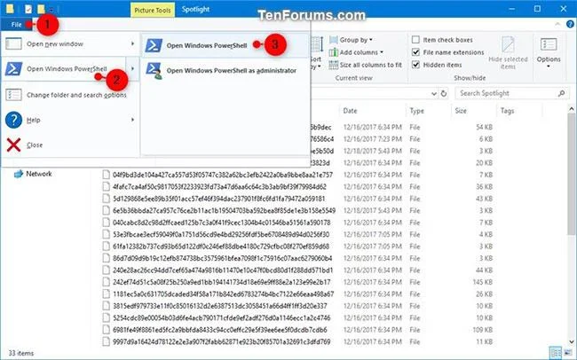 Bagaimana untuk memuat turun imej skrin kunci Windows 10 dari Spotlight ke komputer anda