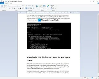 Apakah fail RTF? Bagaimana untuk membuka fail RTF?