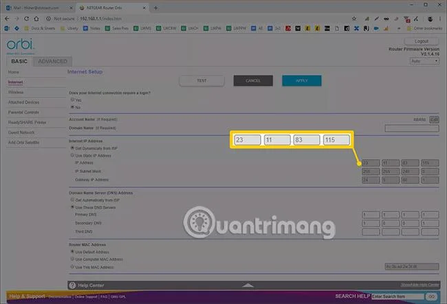 Cara untuk mencari alamat IP Penghala pada Windows 10