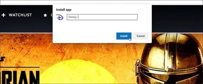 Disney Plus'ı Windows 10'a uygulama olarak yükleme