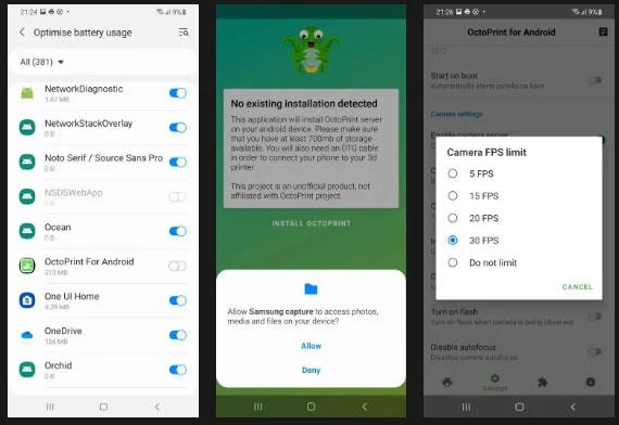 Come utilizzare un vecchio telefono Android come server OctoPrint per una stampante 3D
