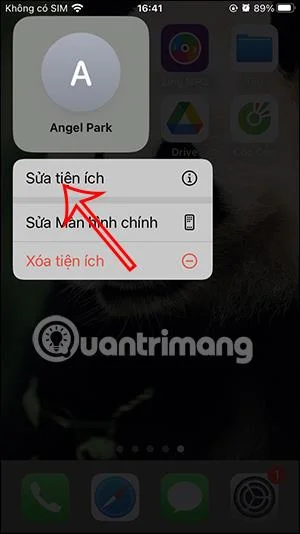 Bagaimana untuk mencipta widget nombor kenalan pada iPhone