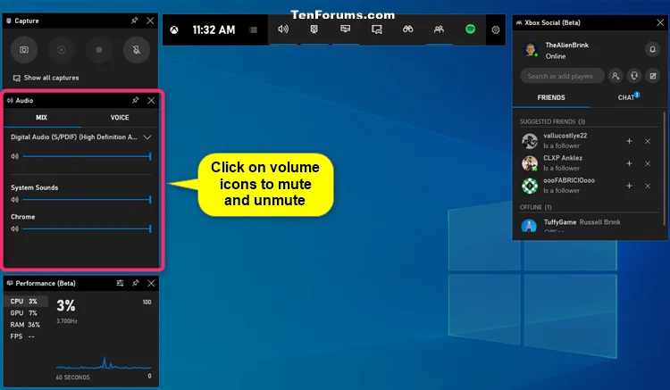 Windows 10で音量をオフ/オンにする方法