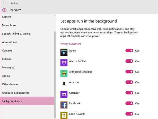 Pantau dan simpan kapasiti Internet pada Windows 10