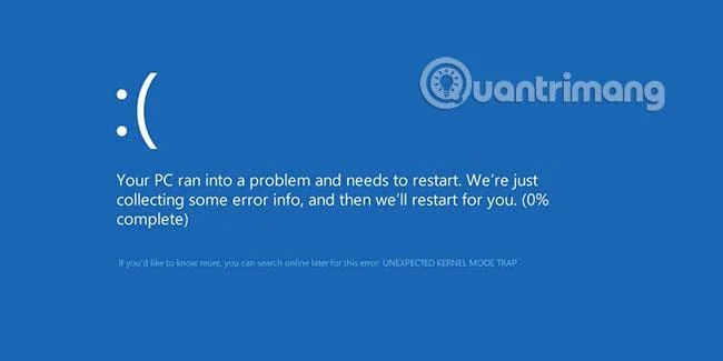 Windows'ta 0x0000007F (BEKLENMEYEN KERNEL MODE TRAP) hatası nasıl düzeltilir