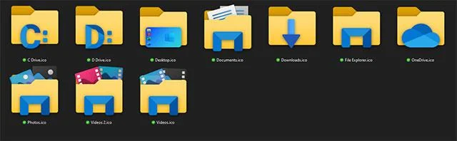 Fluent Design アイコン 1