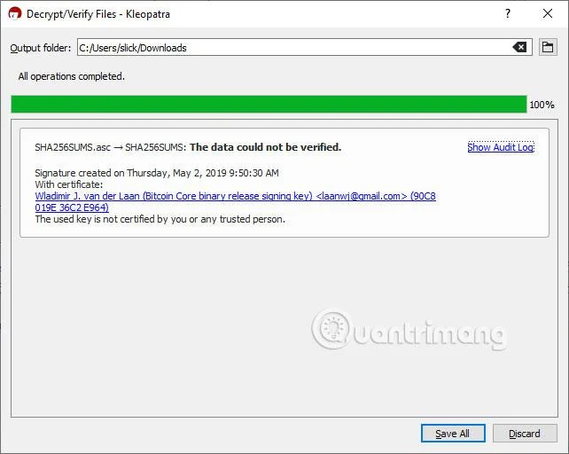 Cara menyemak ketulenan perisian Windows menggunakan tandatangan digital