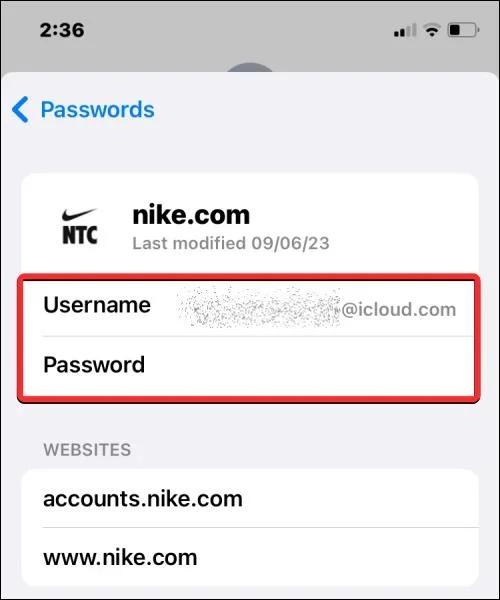 Bagaimana untuk menghantar kata laluan akaun dalam mesej iPhone