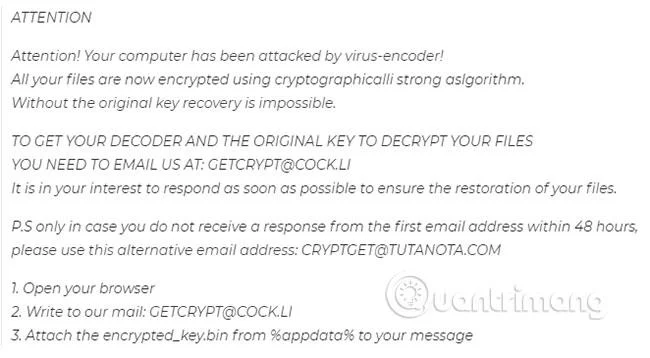 Bagaimana untuk membuang ransomware .Mogera Virus File