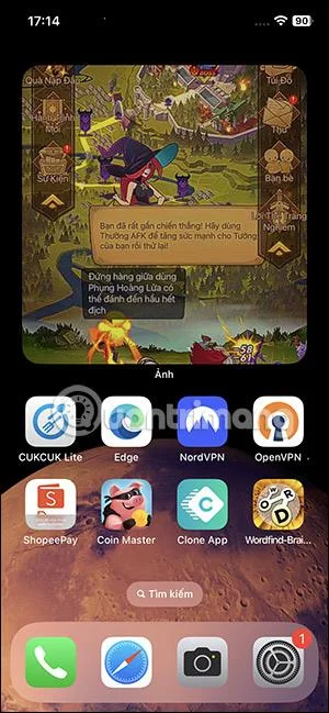 Bagaimana untuk membuka mana-mana album foto terus pada skrin utama iPhone
