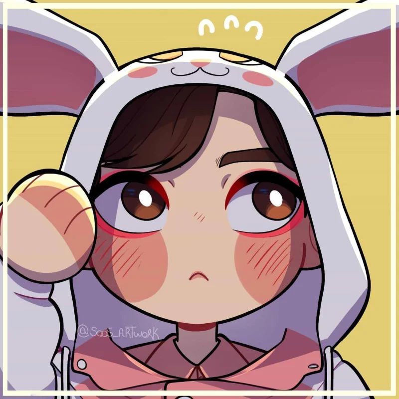 Awatar Chibi, uroczy awatar, piękny awatar Chibi