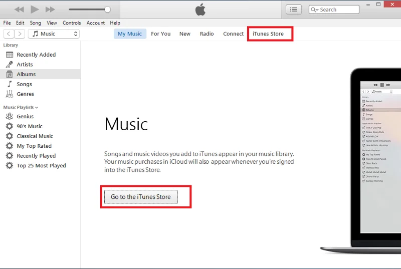 Arahan untuk memasang, mengemas kini dan menggunakan iTunes pada Windows 10