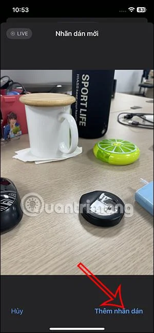 Cara membuat pelekat anda sendiri dalam mesej pada iPhone