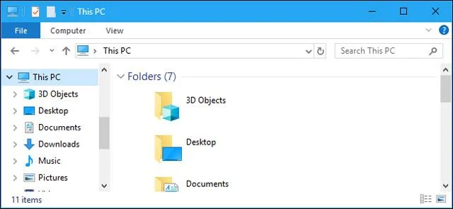 Windows 10でこのPCから「3Dオブジェクト」を削除する方法
