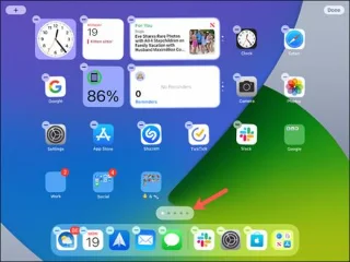 Bagaimana untuk menyembunyikan atau menyusun semula skrin ikon aplikasi pada iPad