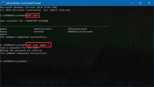 Bagaimana untuk mengalih keluar atau menukar kata laluan akaun tempatan dalam Windows 10