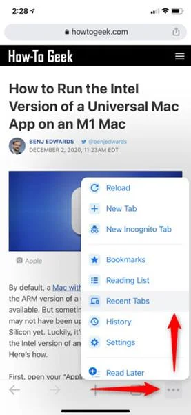 10 tindakan tersembunyi Google Chrome pada iPhone