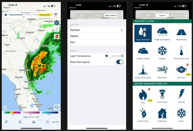9 aplikasi cuaca terbaik untuk iPhone