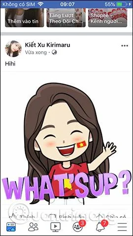 Cara membuat pelekat Zalo dan Facebook yang hebat