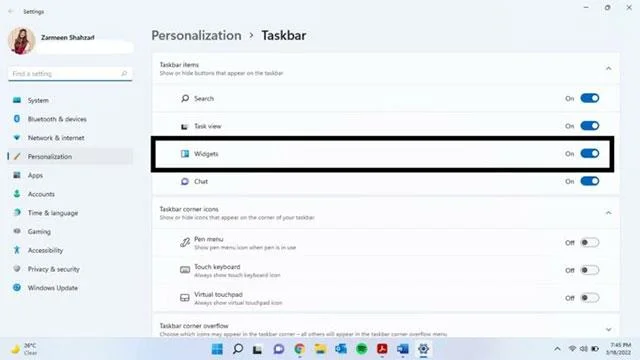 Hoe de weerwidget op Windows 11 uit te schakelen