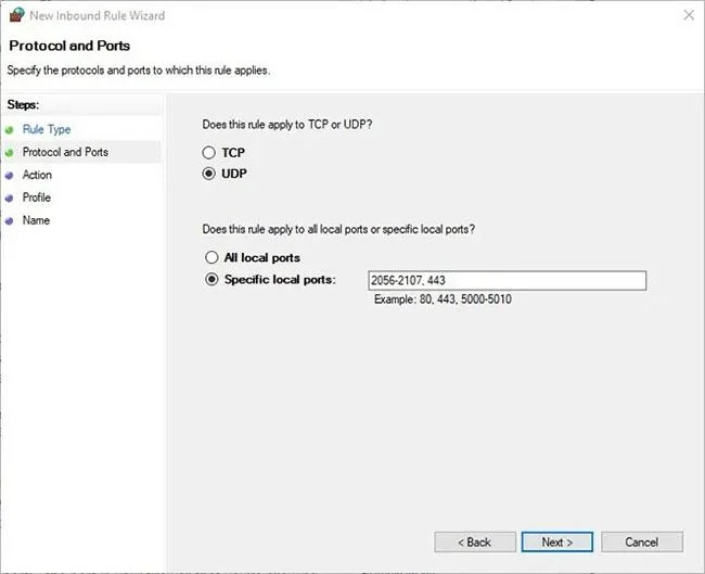 Windows'ta Bağlantı Noktası Yönlendirme nasıl kurulur