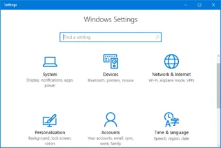 Windows 10da Ayarlar uygulamasına hızla erişmenin 12 yolunun özeti