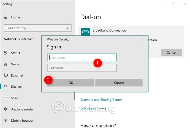 วิธีการตั้งค่าและใช้การเชื่อมต่ออินเทอร์เน็ต PPPoE บน Windows 10