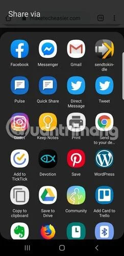Comment envoyer des articles Web vers Kindle depuis un téléphone Android