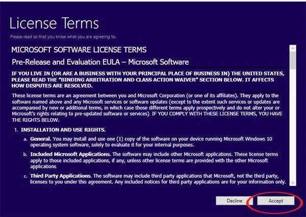 Pasang Windows 10 menggunakan Alat Windows Refresh Microsoft