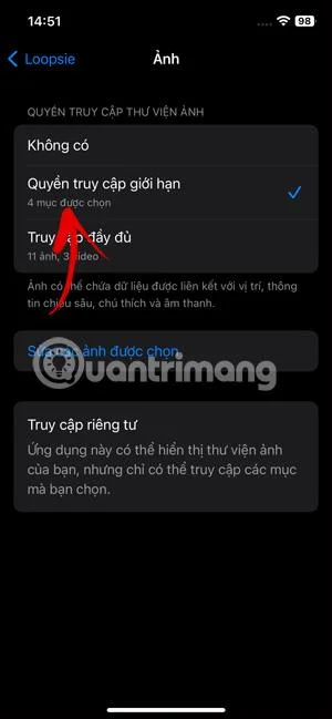 iPhoneでフォトアルバムへのアクセスを制限する方法