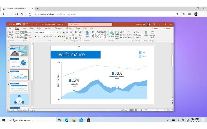 Облачный ПК Microsoft Windows 365: работает под управлением Windows 10, Windows 11 в веб-браузере, цена от 20 долларов США.