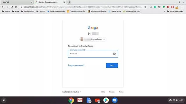 Wachtwoord wijzigen op Chromebook