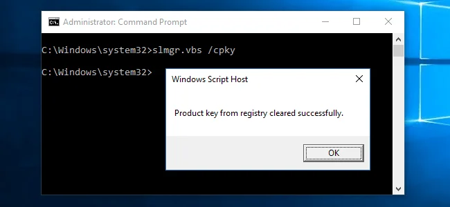 Windows lisansını genişletmek için Slmgr kullanın