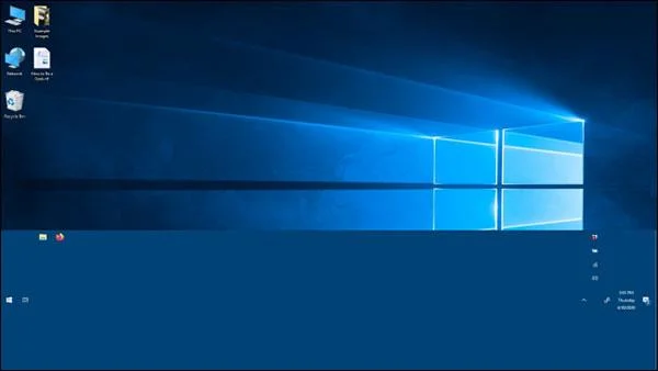 Windows 10'da Görev Çubuğunun yüksekliğini veya genişliğini değiştirme