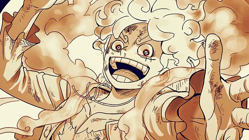 Luffy Gear 5 duvar kağıdı, Luffy Tanrısı Nika duvar kağıdı