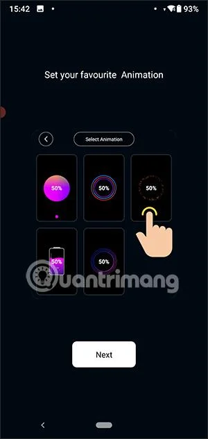 Android でバッテリー充電エフェクトを作成する方法