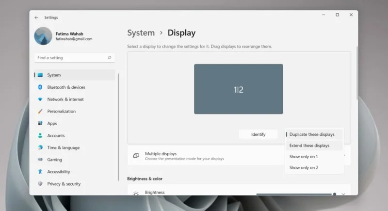 วิธีเชื่อมต่อจอภาพหลายจอใน Windows 11