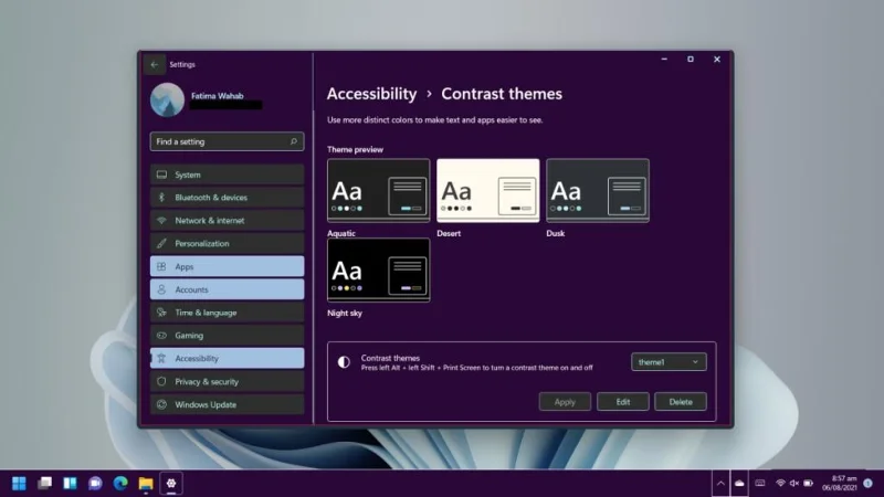 Windows 11de bir tema nasıl değiştirilir ve özelleştirilir