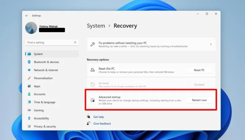 Windows 11 güvenli modda nasıl başlatılır