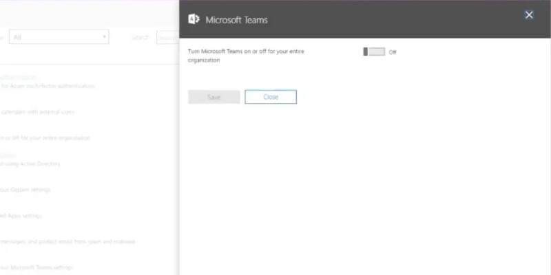 Como habilitar o Microsoft Teams para usuários