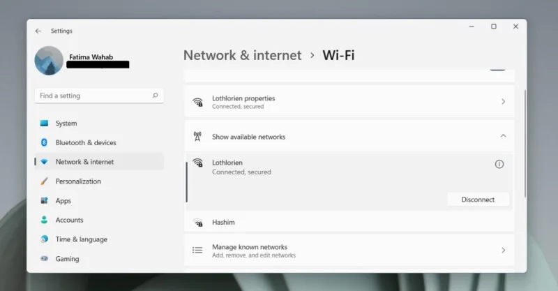 Windows 11de bir WiFi ağına nasıl katılınır