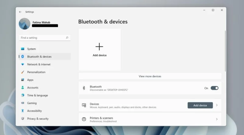 วิธีเปิดบลูทูธใน Windows 11 และเชื่อมต่ออุปกรณ์