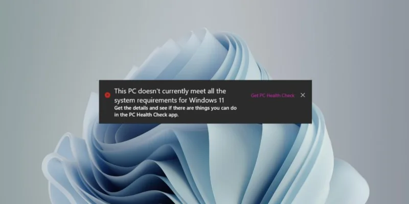 TPM olmadan Windows 11 nasıl kurulur [CPU gereksinimleri atla]