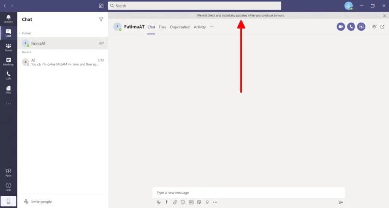 Como atualizar o Microsoft Teams