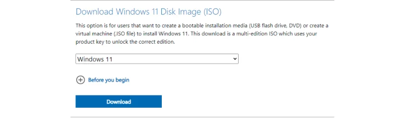 Windows 11 ISO nasıl edinilir