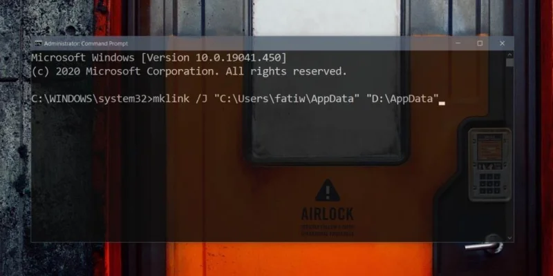 Como mover a pasta AppData no Windows 10