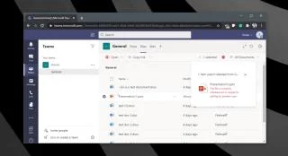O Microsoft Teams não consegue excluir o arquivo (CORRIGIDO)