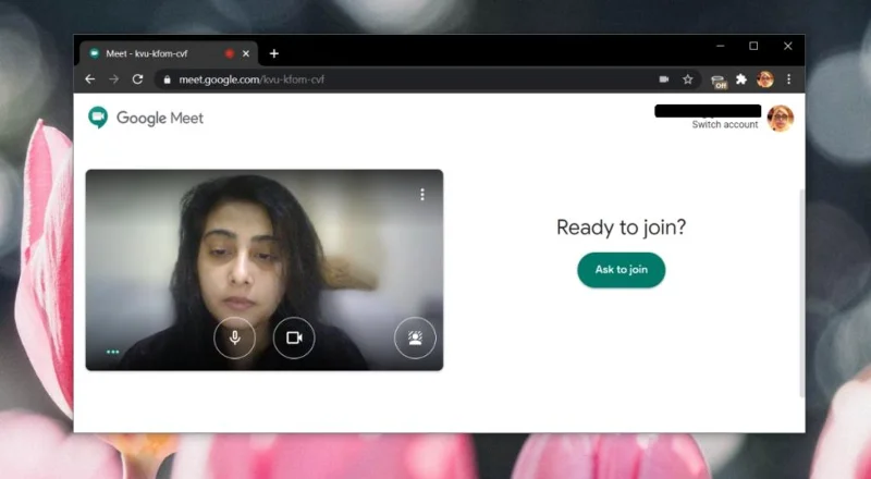 Como desfocar o fundo no Google Meet
